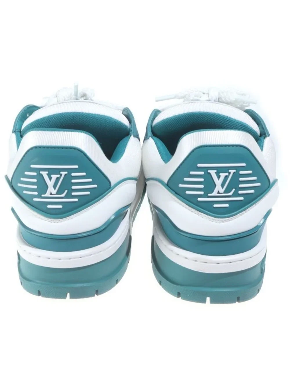 Louis Vuitton LV Trainer Maxi Sneaker LV Line Low Cut Sneakers Leather